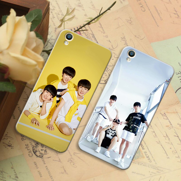 oppoa37王俊凯手机壳定做oppoa37m a37软硅胶全包tfboys组合王源