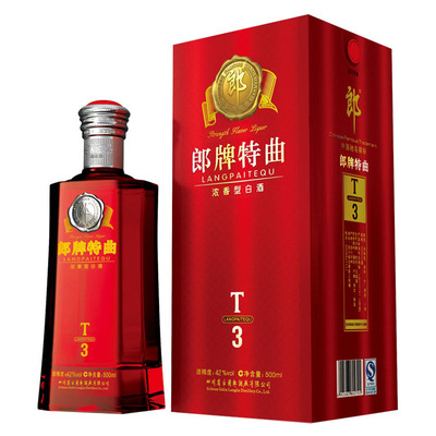 郎酒 年份酒 郎牌特曲t3浓香型白酒42度500ml