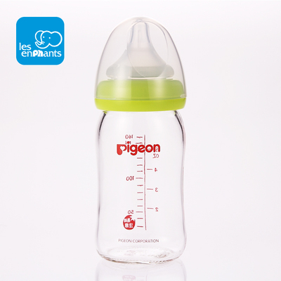 标题优化:Pigeon/贝亲 自然实感宽口径玻璃奶瓶-160ml