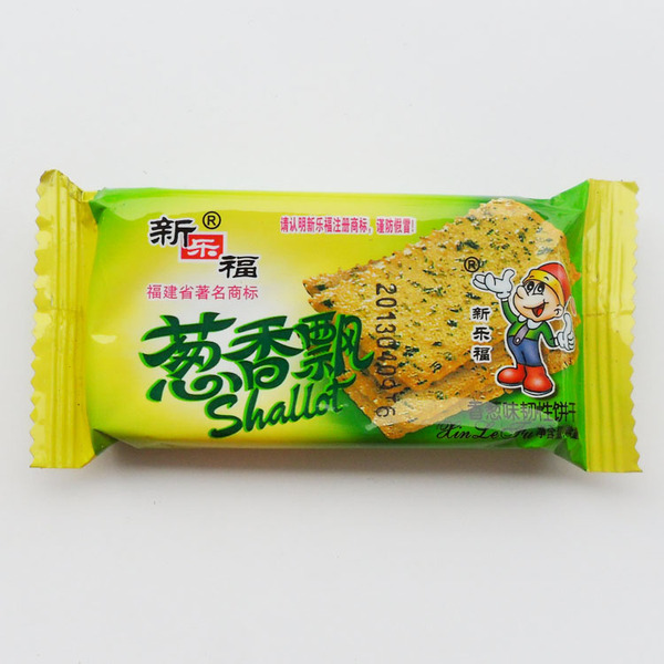 新乐福葱香飘香葱饼干香葱味韧性饼干独立小包散装称重小葫芦零食