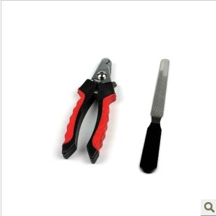 波波带锉刀宠物狗狗指甲剪 套装 中小型犬用指甲剪 指甲剪梳理发