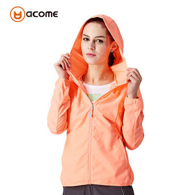 图途阿珂姆运动户外风衣春夏新款女士防晒衣超