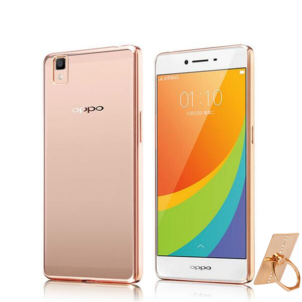 oppor9手机壳保护套r9s透明r9tm硅胶软opop电镀oppor9s全网通防摔