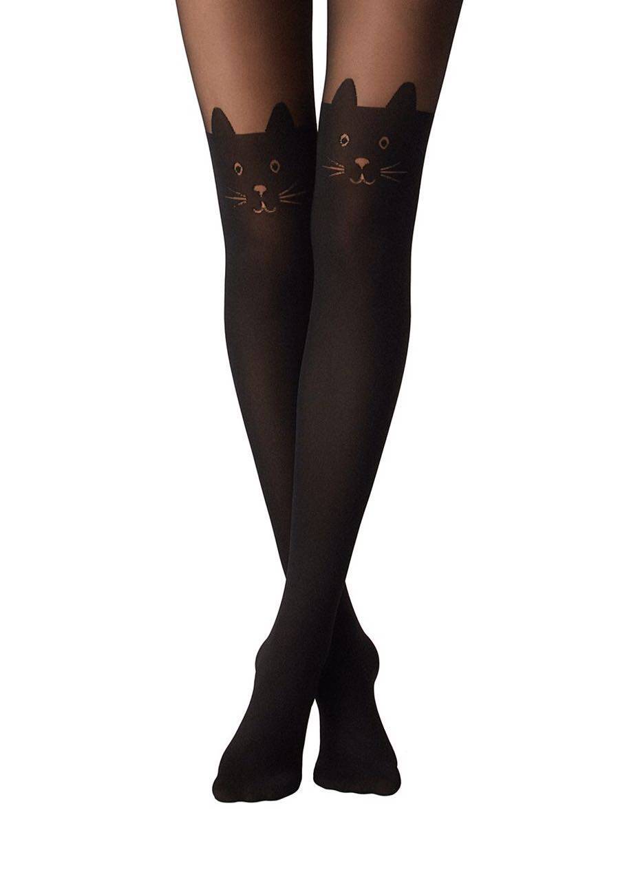 Колготки с имитацией чулок 