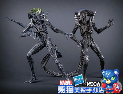 neca 异形大战铁血战士 avp 异形 alien 第7波模型手办玩具