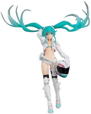 全新mf figma 初音未来赛车初音miku手办 2014ev mirai 日版正品