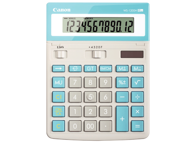 Купить Калькулятор Канон с WS-1200h коммерческий офисный компьютер ...