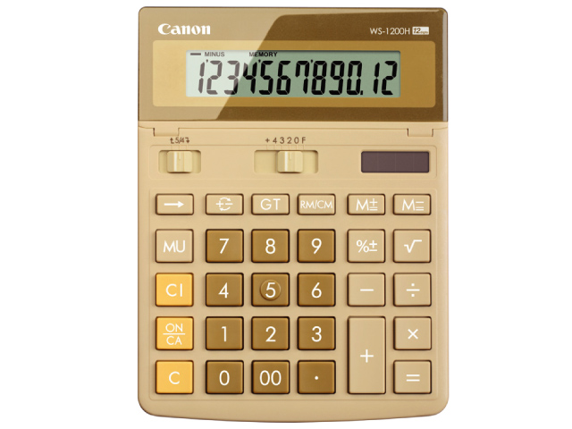 Купить Калькулятор Канон с WS-1200h коммерческий офисный компьютер ...