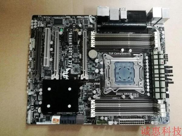 现货asus/华硕 sabertooth x79剑齿虎主板2011超p9x79 deluxe