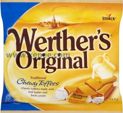 英国进口werther"s original chewy toffee耐嚼太妃糖