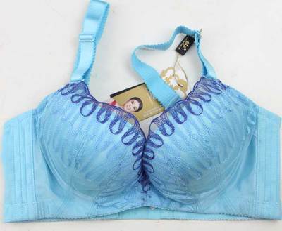 厚款蕾丝性感小胸胸罩女士内衣收副乳调整型聚拢美胸美背皇后秘密