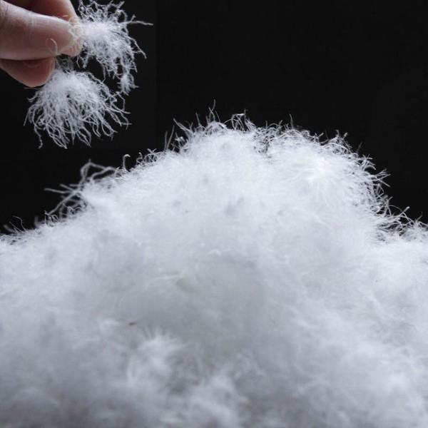 散装羽绒原料小中大朵90白鸭绒翻新羽绒服半成品定制羽绒被填充物