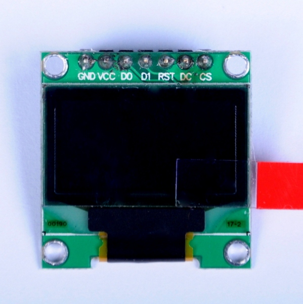 96寸 oled 显示屏 模块 蓝色 12864 iic/spi