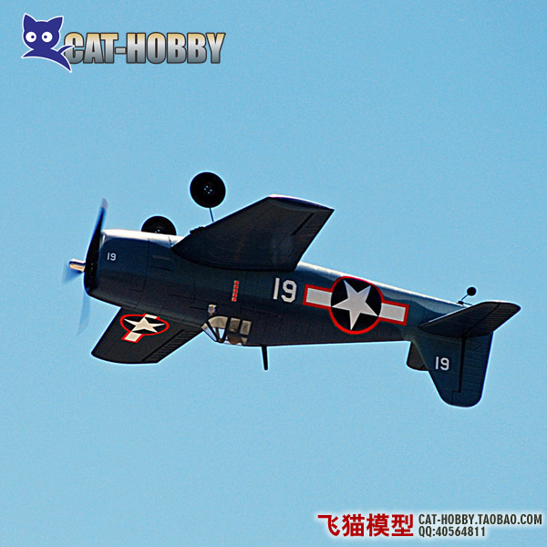 hover 地狱猫 f6f hellcat 二战机 易拆装 epo空机 ■飞猫模型