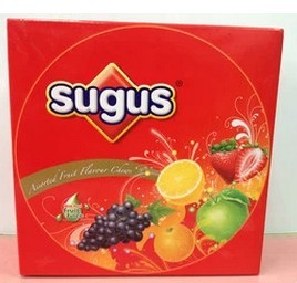 香港进口瑞士糖 sugus软糖 水果混合味 铁盒礼盒装350g 年货喜糖