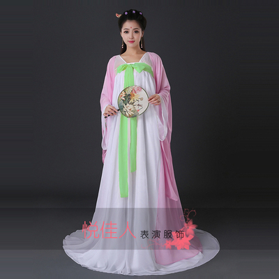 古代服裝女古裝仙女飄逸漢服武媚娘傳奇同款齊胸襦 ...