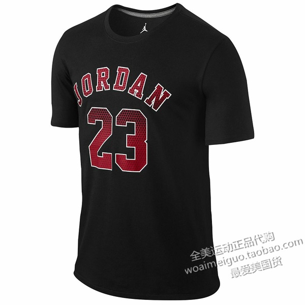 美国代购正品jordan飞人迈克尔乔丹23号t恤篮球短袖2色dri-fit