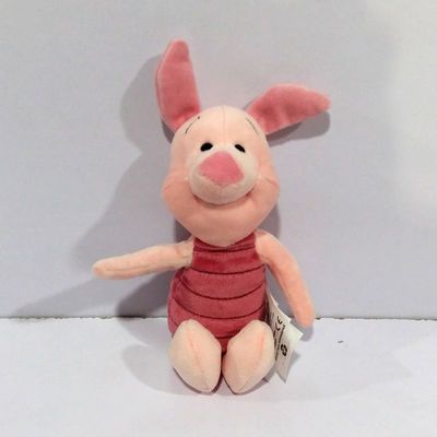 小猪皮杰piglet绣标小熊维尼好友小猪皮杰猪公仔毛绒玩具玩偶礼物