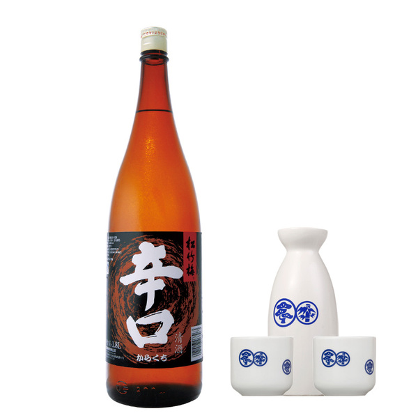 送酒具 日本清酒 松竹梅辛口清酒1800ml 假一赔十 运输破损包赔