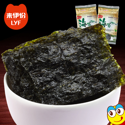 来伊份传统风味海苔 15g*3办公室休闲零食韩今零食小吃美味