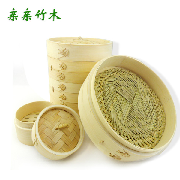 家用蒸笼 竹蒸笼 小笼包加深; 竹制蒸笼 竹笼屉 包子蒸笼 纯手工
