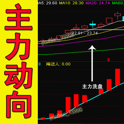 55主力机构资金动向/通达信炒股指标/指标公式/短线王/炒股软件