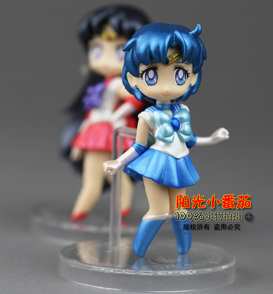 眼镜厂 美少女战士 q版figure 水星 火星 电镀色限定特别版