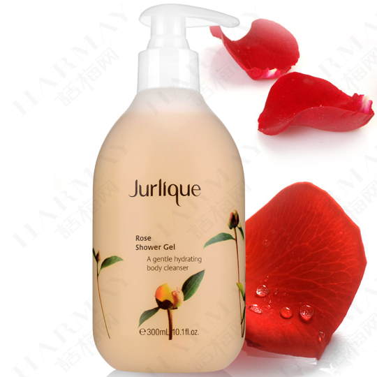 jurlique 茱莉蔻 玫瑰沐浴露 300ml 身体清洁 舒缓浴液 清爽包邮