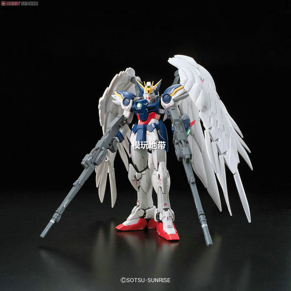 现货 万代正品 rg 17 飞翼 wing zero 天使 飞翼零 高达 掉毛ew版