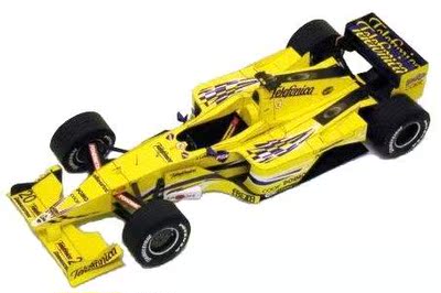 3d纸模型手工diy礼物 f1赛车 1:24 2000赛季米纳迪车队m02