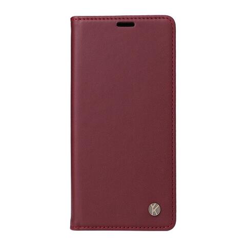 Red — Wallets Folio Flip High End Premium Synthetic Leather Card Holder Folding Stand A13 5G, A23 5G, A33 5G, A53 5G, A73 5G