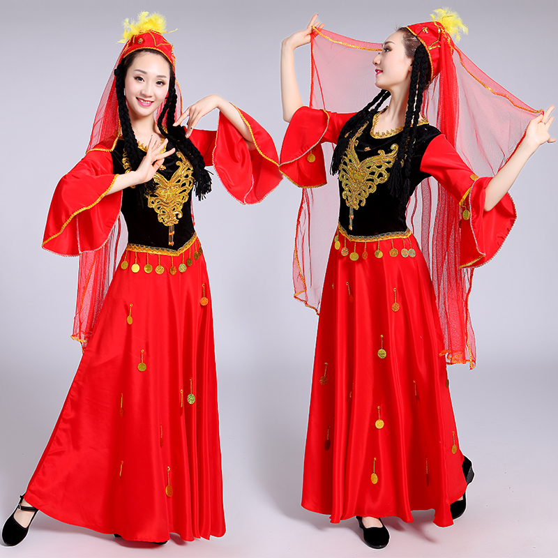 新疆舞蹈服維族演出服