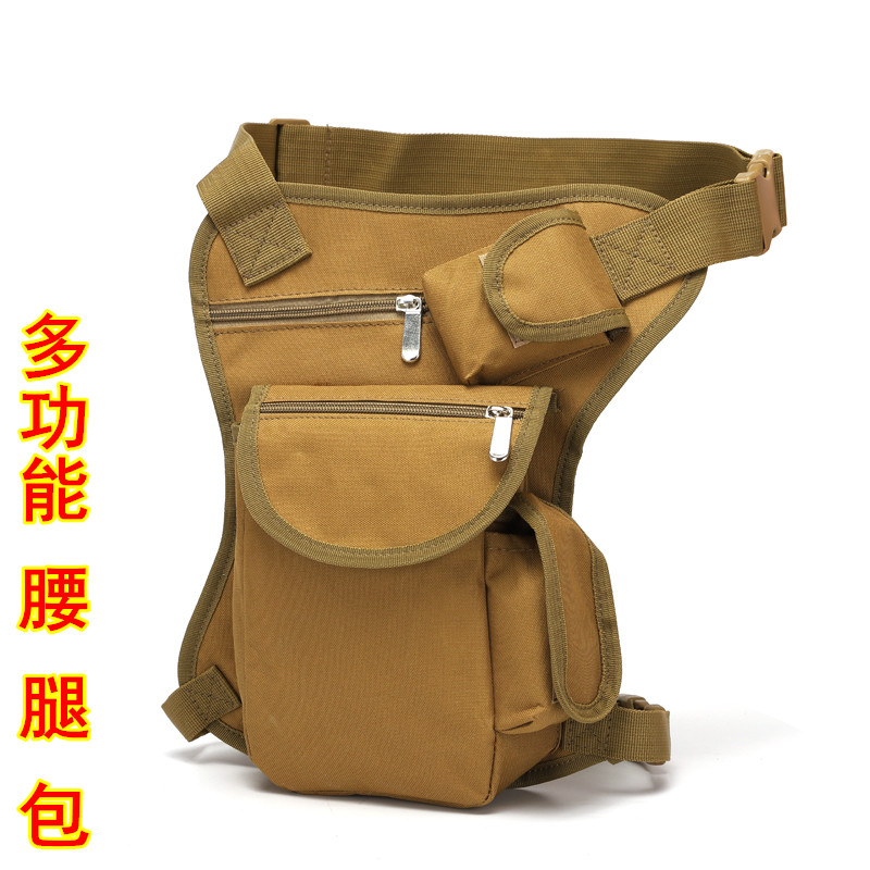 riding tactical waist pack outdoor tactics multifunctional leg bag trendy men‘s bag leisure sports waist bag fishing bag