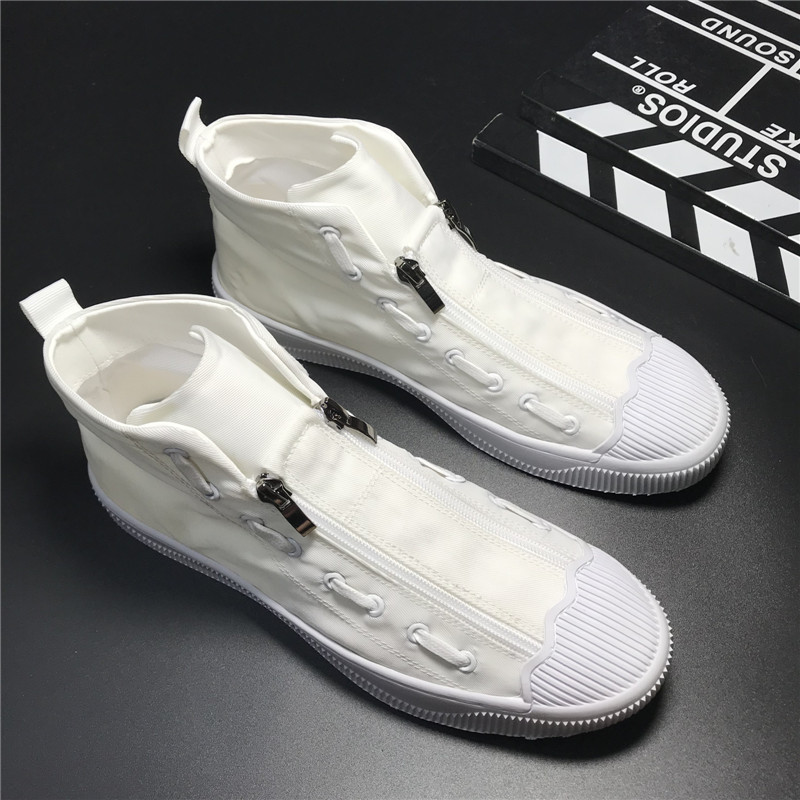 été chaussures de toile de mode pour hommes respirant version coréenne occasionnels conseil chaussures esprit garçon réseau rouge chaussures de la personnalité de haut haut chaussures de marée été chaussures de toile de mode pour hommes respirant version coréenne occasionnels conseil chaussures esprit garçon réseau rouge chaussures de la personnalité de haut haut chaussures de marée