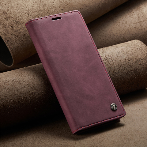Red — Card Holder Wallets Business Magnetic Wallets Folio Flip Synthetic Leather 8, 8 Pro Google Pixel Phone Case
