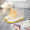 黄 透明单鞋