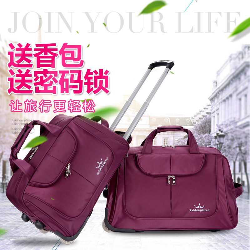 chariot sac de les hommes et les femmes fourre-tout sac de voyage grande capacité sac à bagages de voyage d'embarquement sacs imperméable pliable chariot sac de les hommes et les femmes fourre-tout sac de voyage grande capacité sac à bagages de voyage d'embarquement sacs imperméable pliable