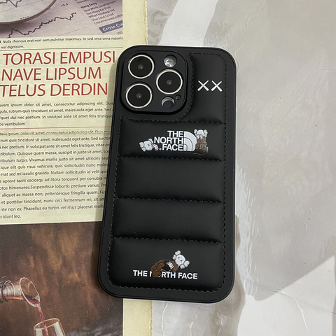 TNF The North Face New Puffy Puffer Down Jacket The Scenery 14, 13, 12 iPhone Case