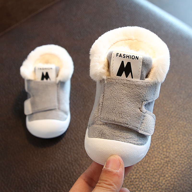 天天特價嬰兒棉鞋 6-12個月軟底0-1歲鼕加厚保暖寶寶男女童學步鞋