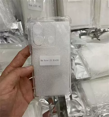 Phone Cases Covers Transparent Clear Airbag Corner Protection Silicone TPU Xiaomi Redmi Note 13, Note 13 Pro, Note 13 Pro+