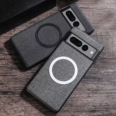 Minimal Business Creative MagSafe Magnetic Canvas Phone Cases Covers Google Pixel 8, Pixel 8 Pro, Google Pixel 7, Google Pixel 7 Pro, Google Pixel 6, Google Pixel 6 Pro,