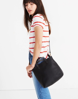 Madewell MDW包真皮小拉链包斜挎单肩手提包托特简约百搭通