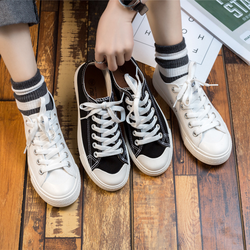 de loin l'étape la plaque de chaussures ins ultra feu de chaussures de toile de femmes han édition joker étudiants 2019 hyuna blanc chaussures port de la saveur vintage de loin l'étape la plaque de chaussures ins ultra feu de chaussures de toile de femmes han édition joker étudiants 2019 hyuna blanc chaussures port de la saveur vintage