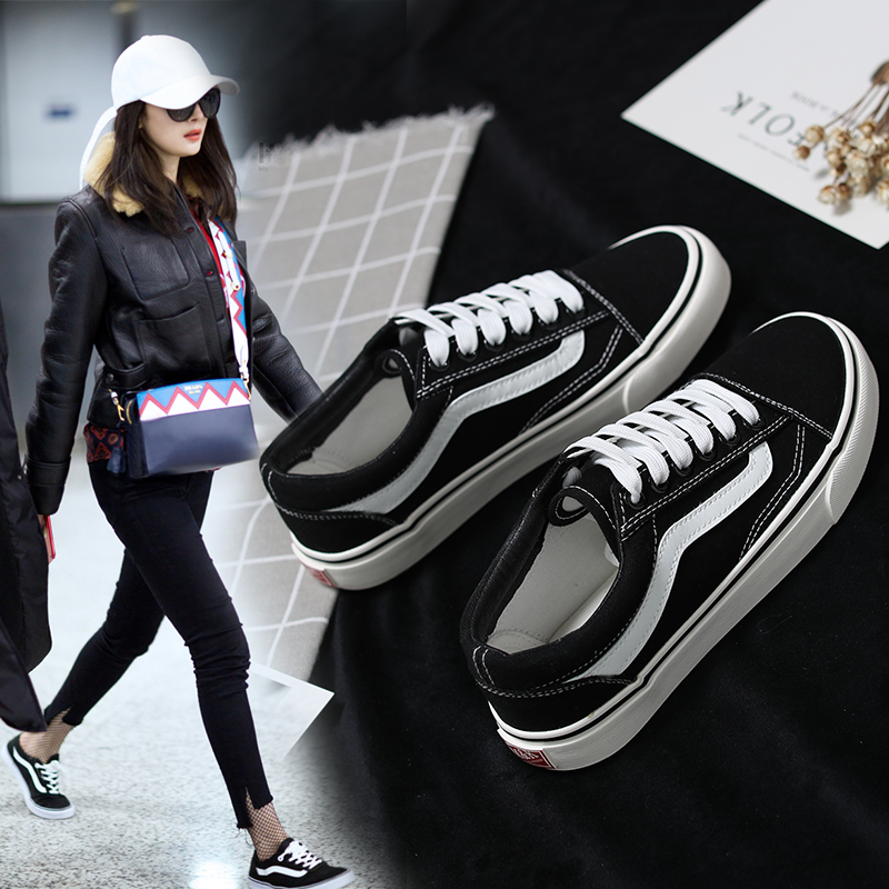 le joker de base peu chaussures noires élèves de sexe féminin dans la version coréenne de chaussures de toile ultra-feu de plaque maille chaussures rouge chaussures de femmes 2019 chaussures de style de l'ouest le joker de base peu chaussures noires élèves de sexe féminin dans la version coréenne de chaussures de toile ultra-feu de plaque maille chaussures rouge chaussures de femmes 2019 chaussures de style de l'ouest