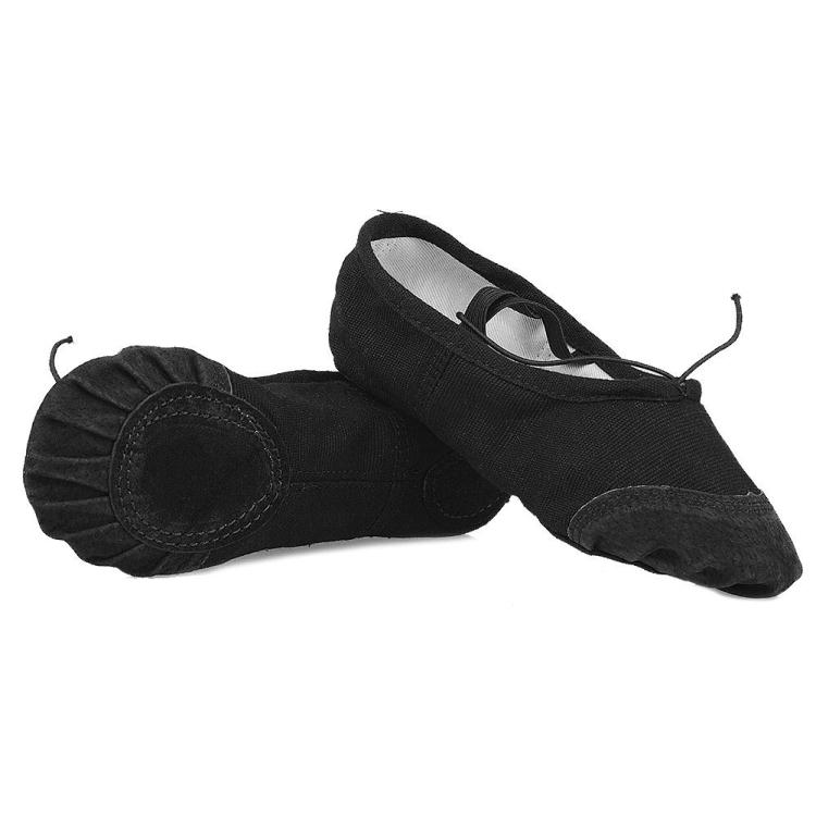 兒童舞蹈鞋男女童芭蕾舞鞋成人黑色現代舞練功鞋軟底瑜伽鞋貓爪鞋