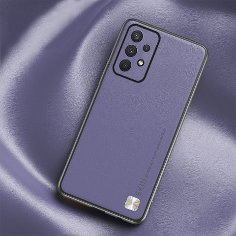 Thin Slim Genuine Leather Business Soft A13 5G, A23 5G, A33 5G, A53 5G, A73 5G Samsung Phone Case
