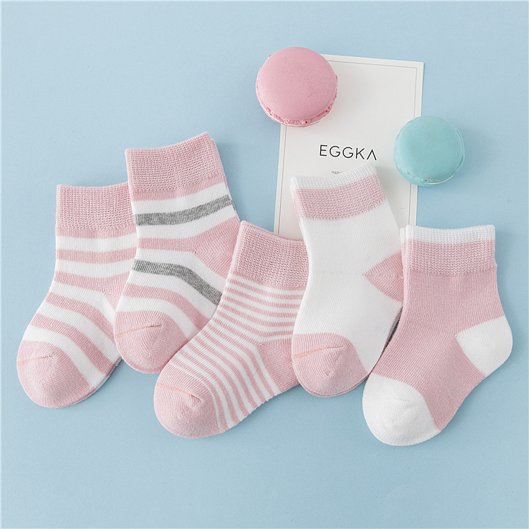 傲婉純棉兒童襪子秋鼕男童女童嬰兒寶寶襪子1-3歲6中筒襪棉襪