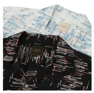 2w+ 日本一线稀有潮牌男士短袖休闲aloha shirt衬衣衬衫sh