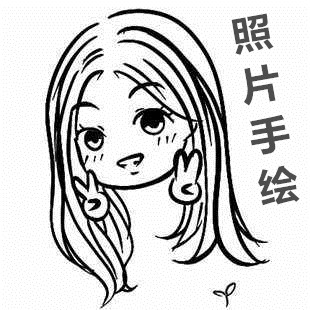 生日礼物diy创意真人漫画福袋照片手绘画类定制头像冲钻特价