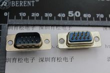 DP9针 蓝色 直接焊线路板 深圳育松电子